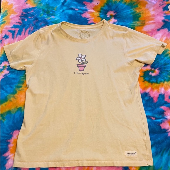 LOT OF 6 LIFE IS GOOD MEDIUM TEES - Picture 3 of 13